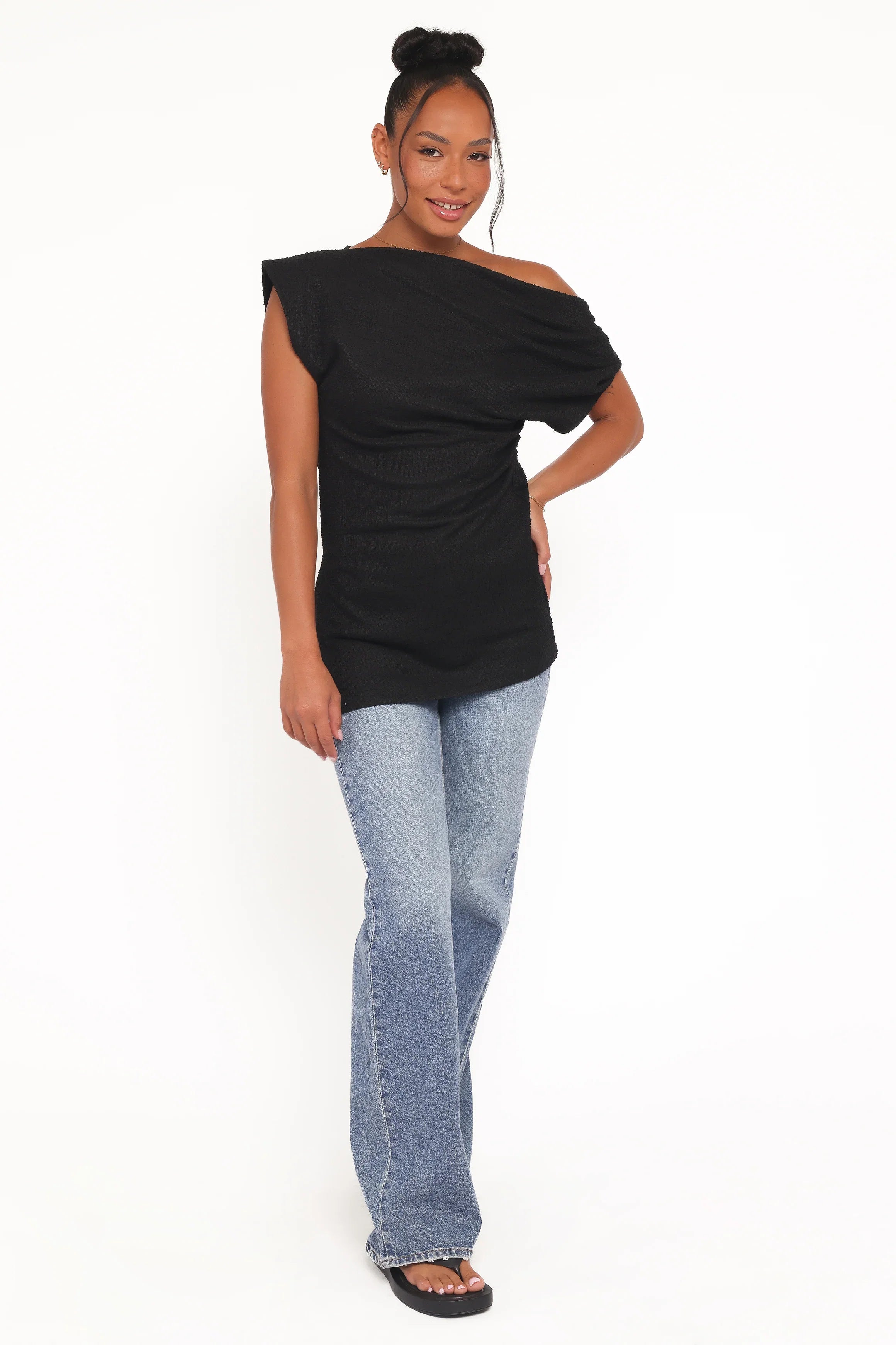 Selma Knit Top Black