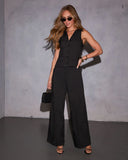Boss Babe Button Down Jumpsuit