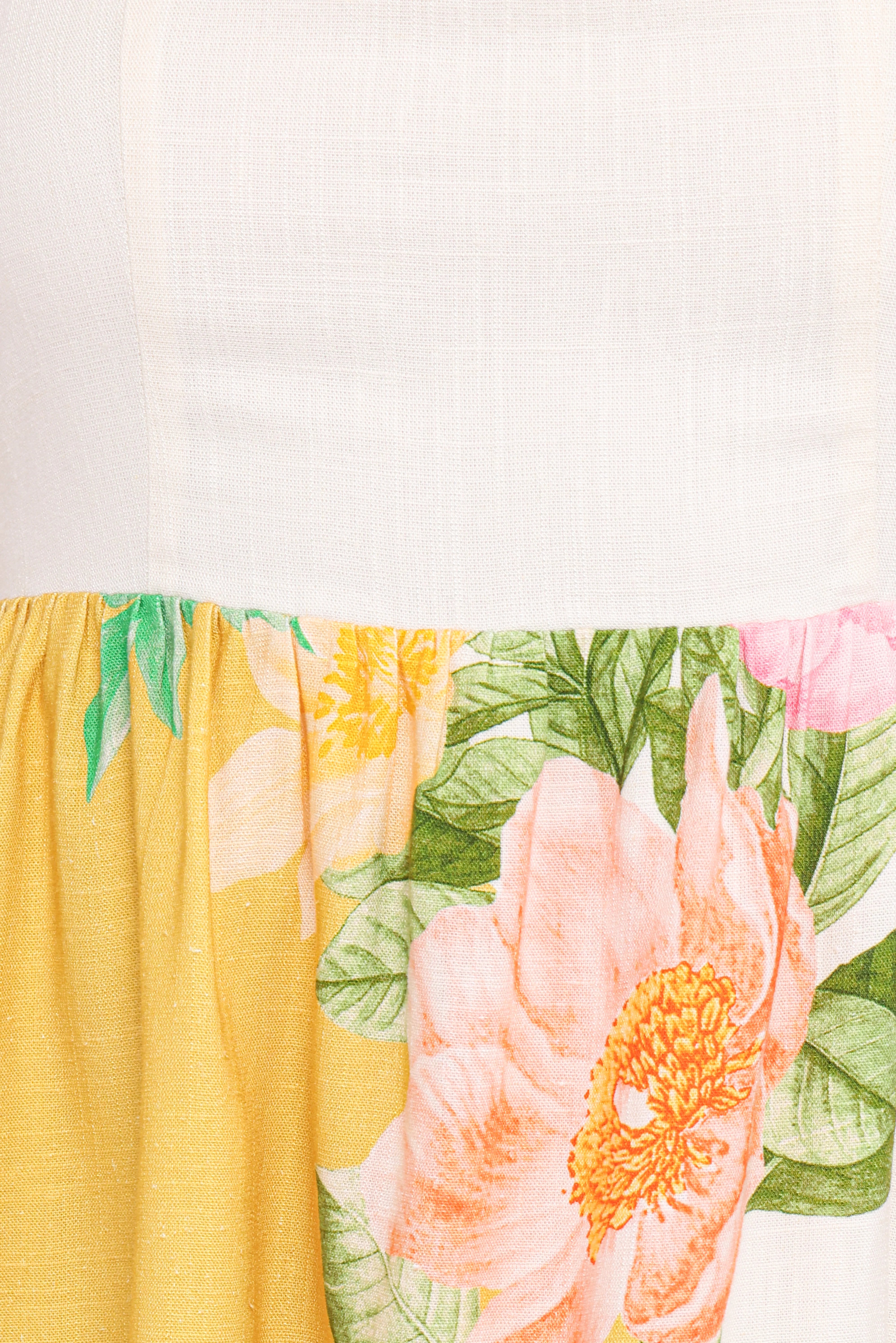 Nissa Mini Dress Yellow Poppy