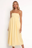 Simona Maxi Dress Yellow