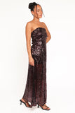 Liliane Maxi Dress Cherry Sequin
