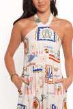 Jelena Maxi Dress Ocean Oasis