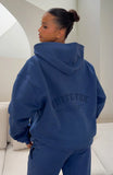 Its Your Chance Oversized Hoodie Navy