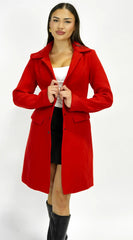 Align Tailored Front Button Peacoat Red