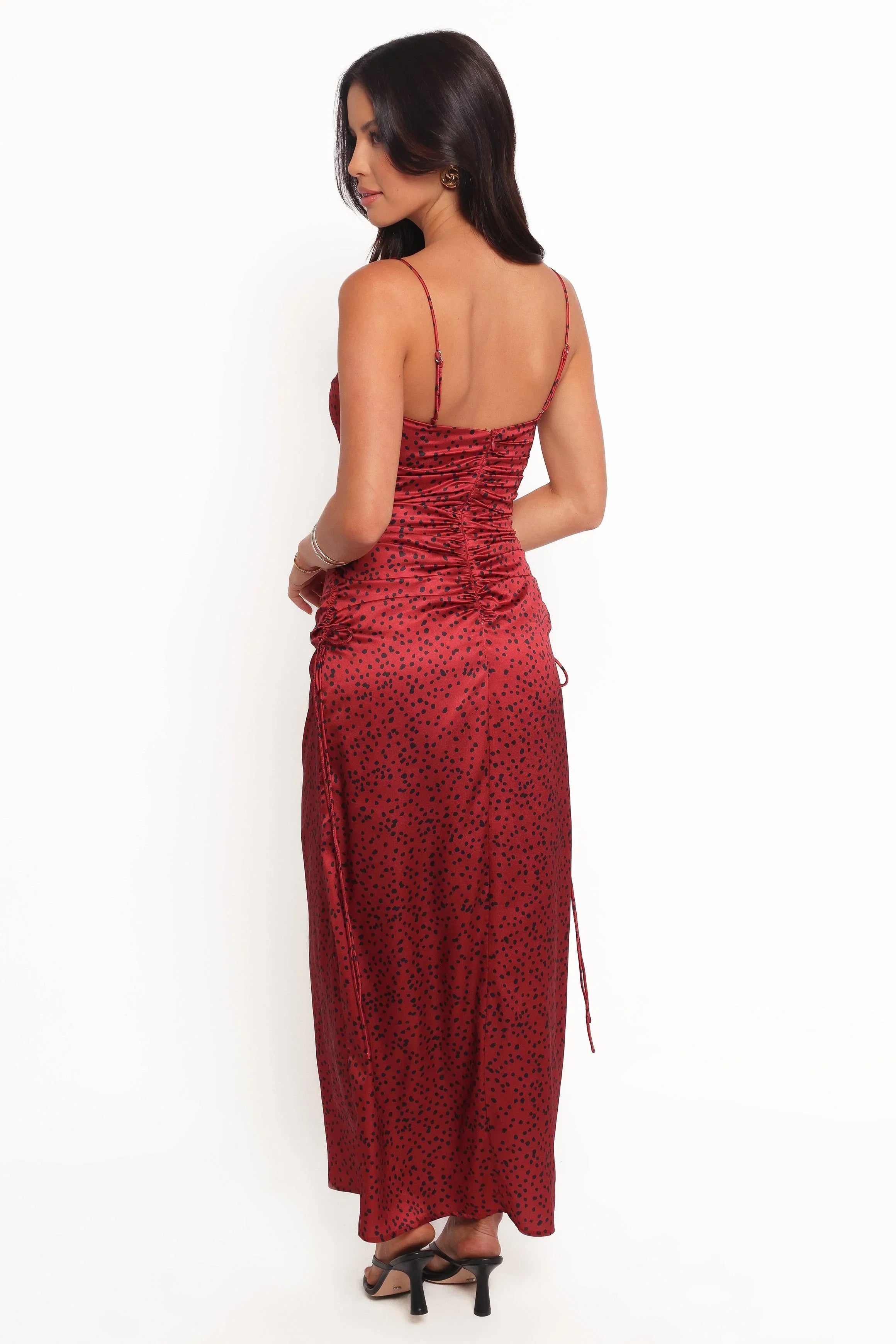 Enid Midi Dress Red