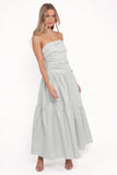 Blanche Strapless Maxi Dress Mint