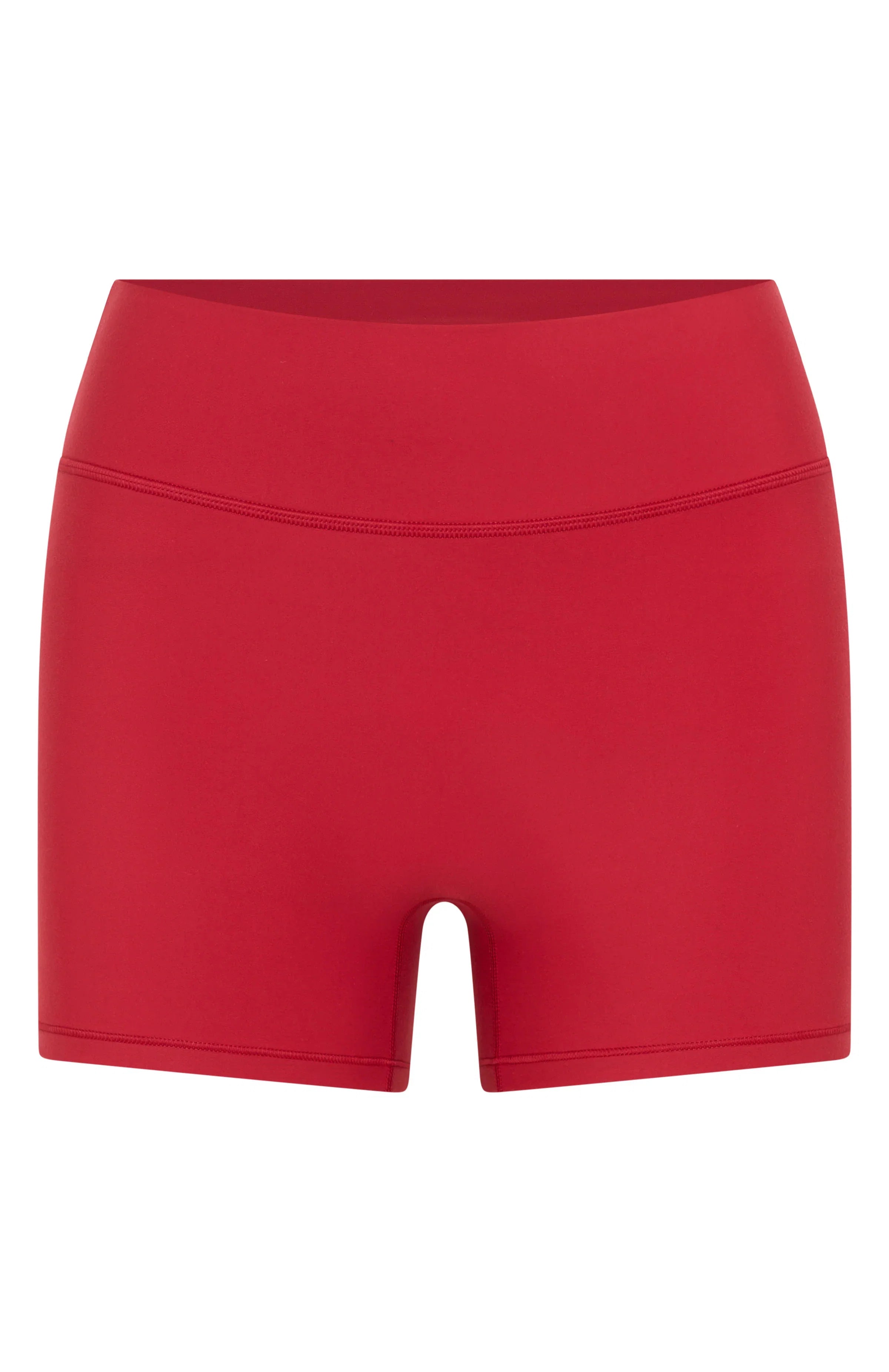 Shift Mid Rise Shorts 35 Cherry Red