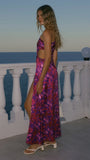 Barzilio Dress Pink Purple