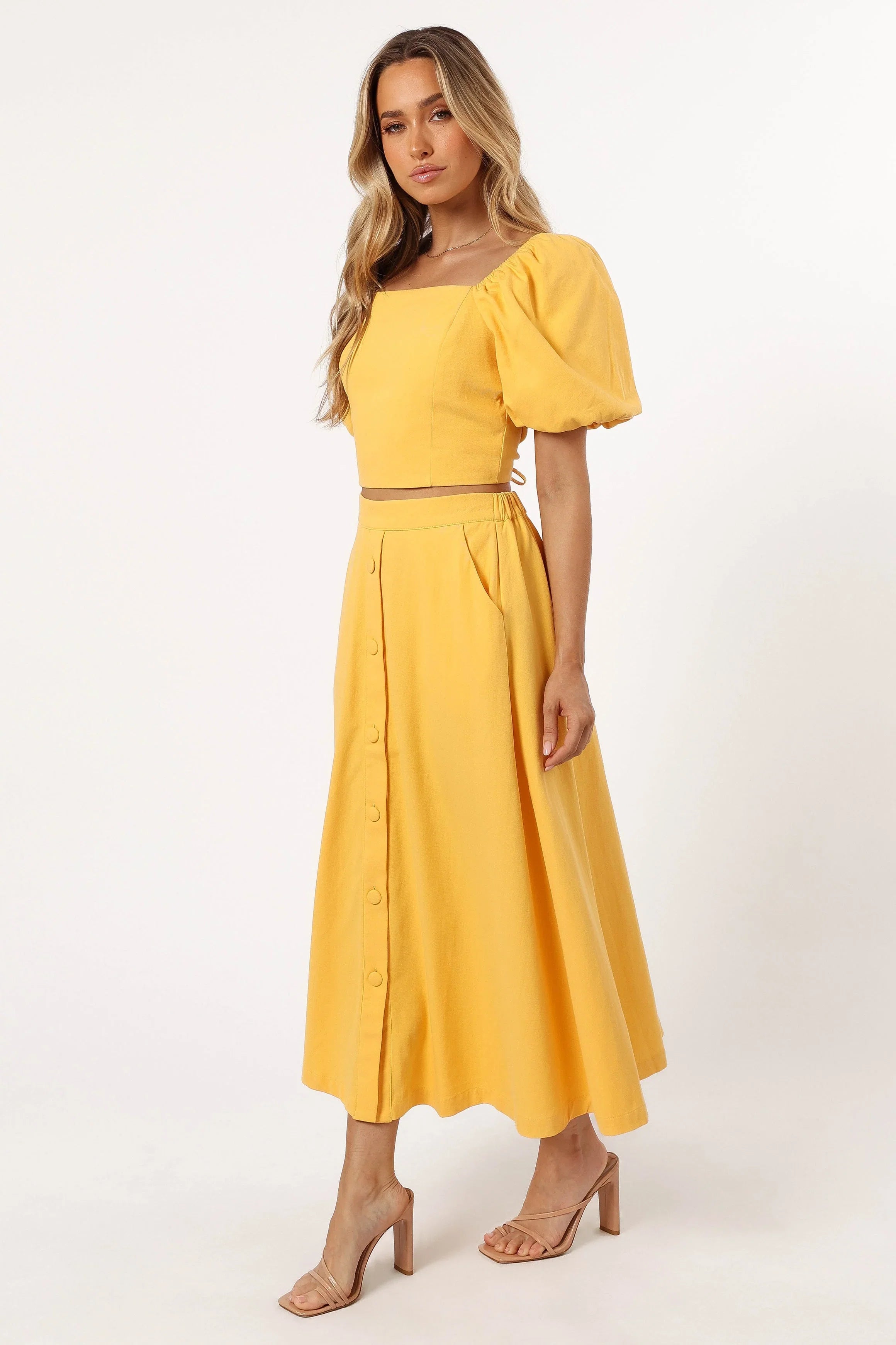 Mave Midi Skirt Sunflower