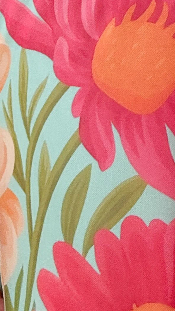 Kourt Maxi Dress Spring Floral