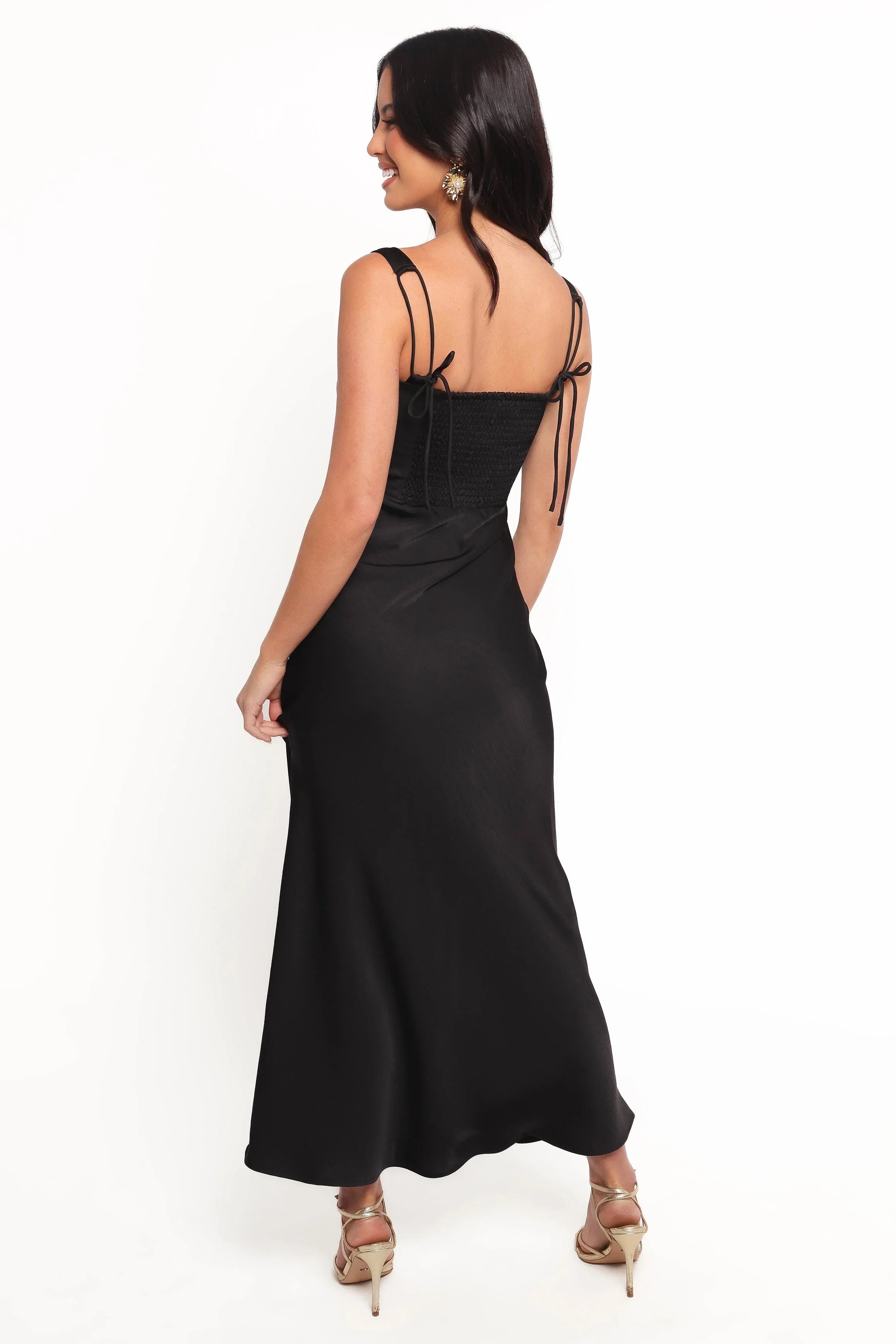 Emile Midi Dress Black