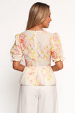 Duchess Top Pink Floral