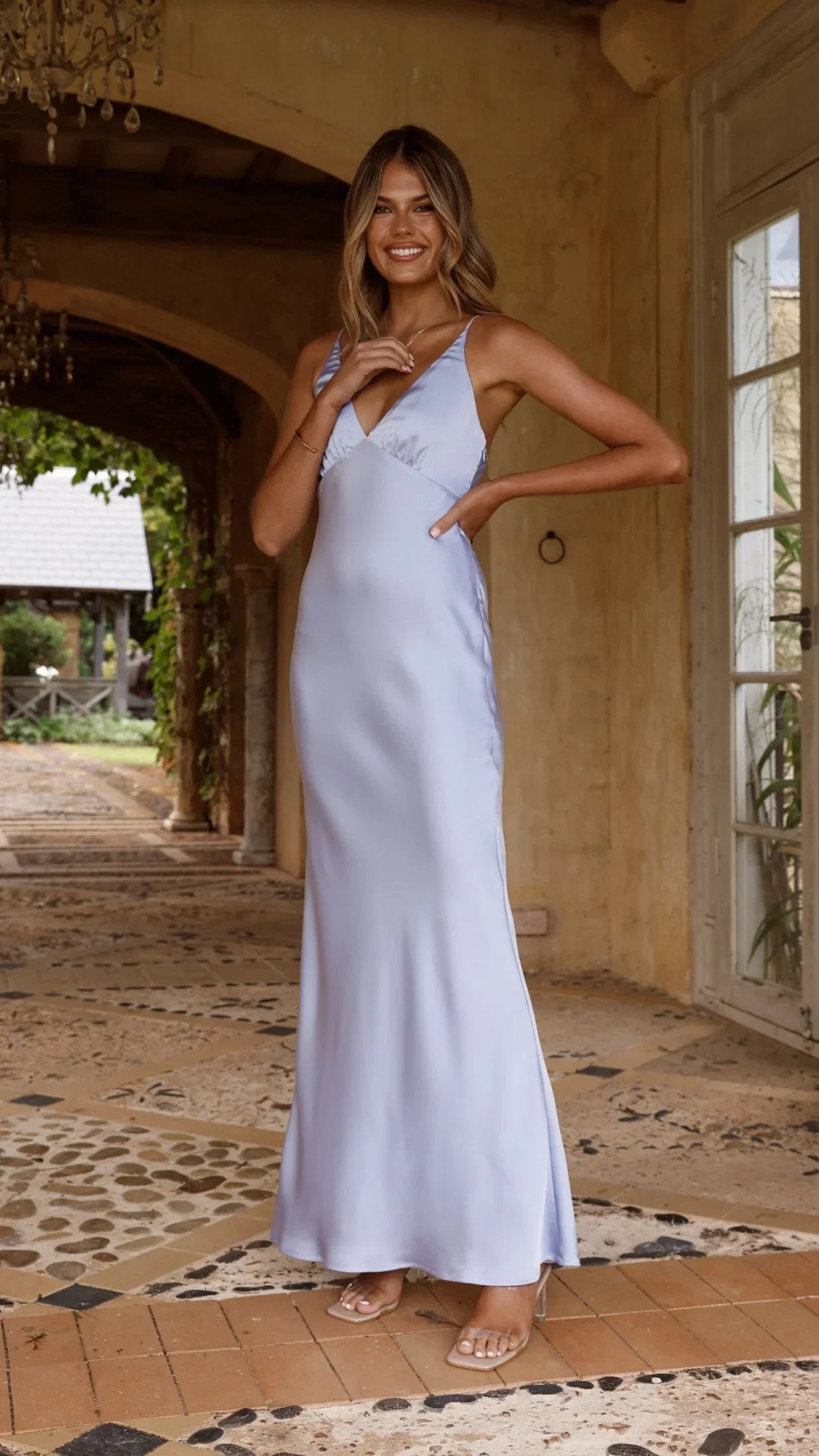 Ziah Maxi Dress Blue Bell