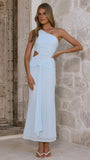 Kourt Maxi Dress Baby Blue