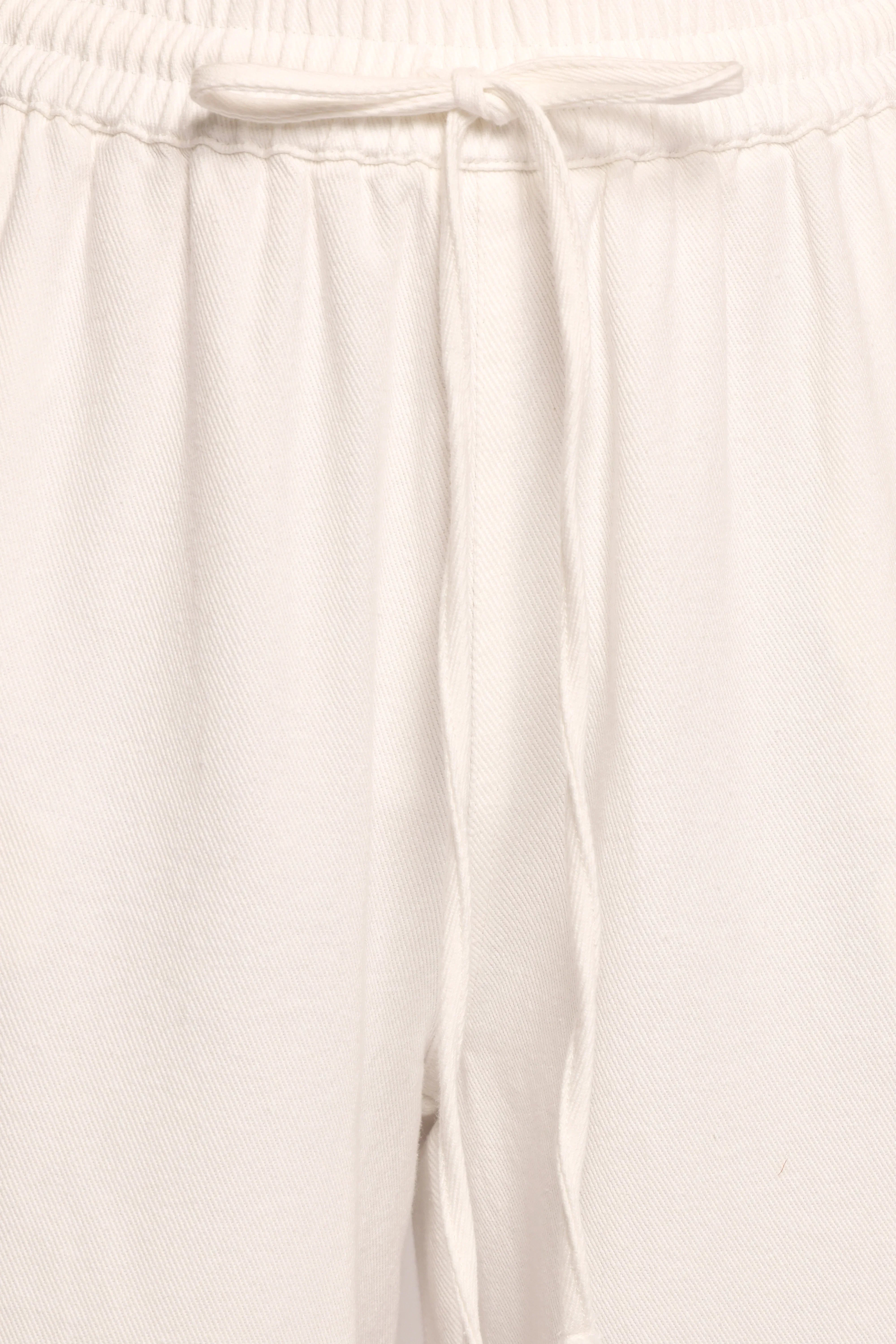 Odelia Denim Pant Off White