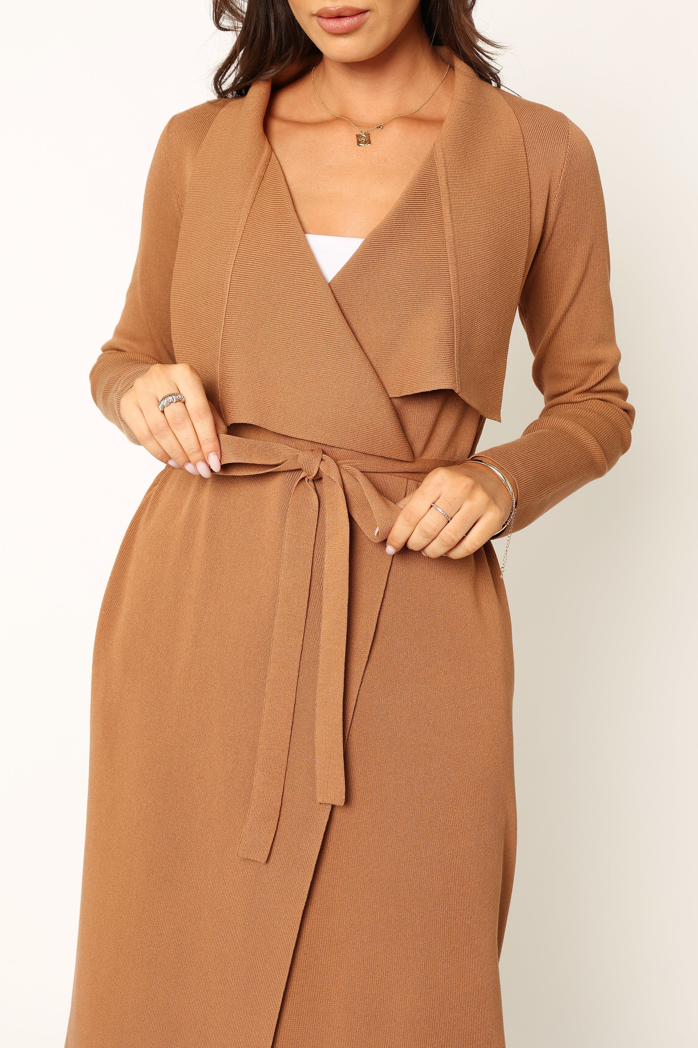 Audrina Cardigan Camel