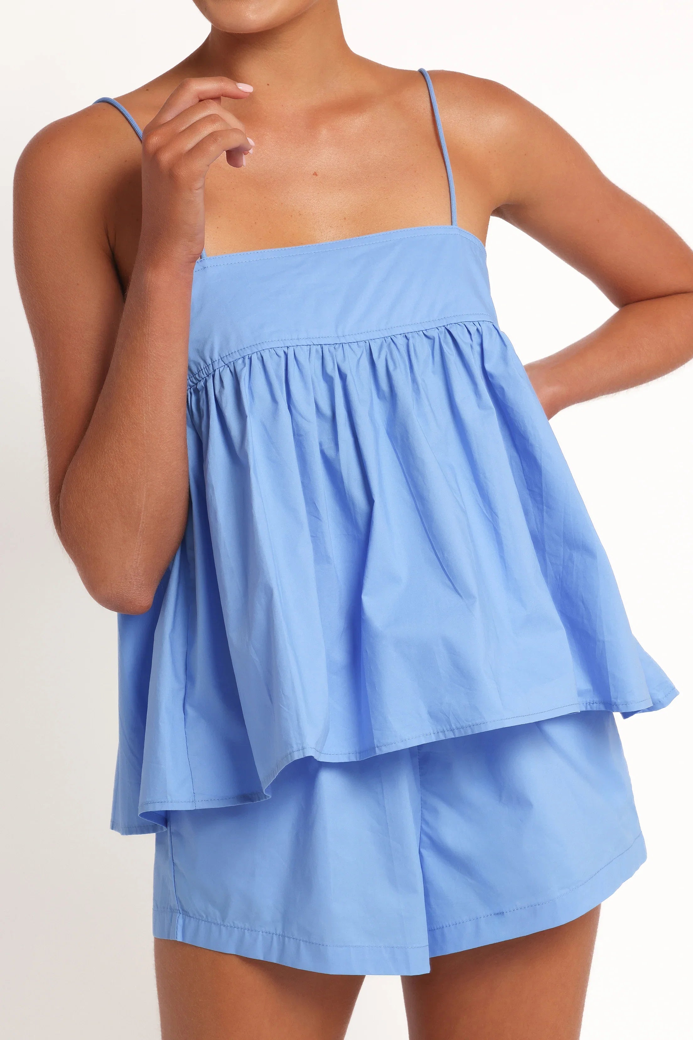 Serina Short Set Blue