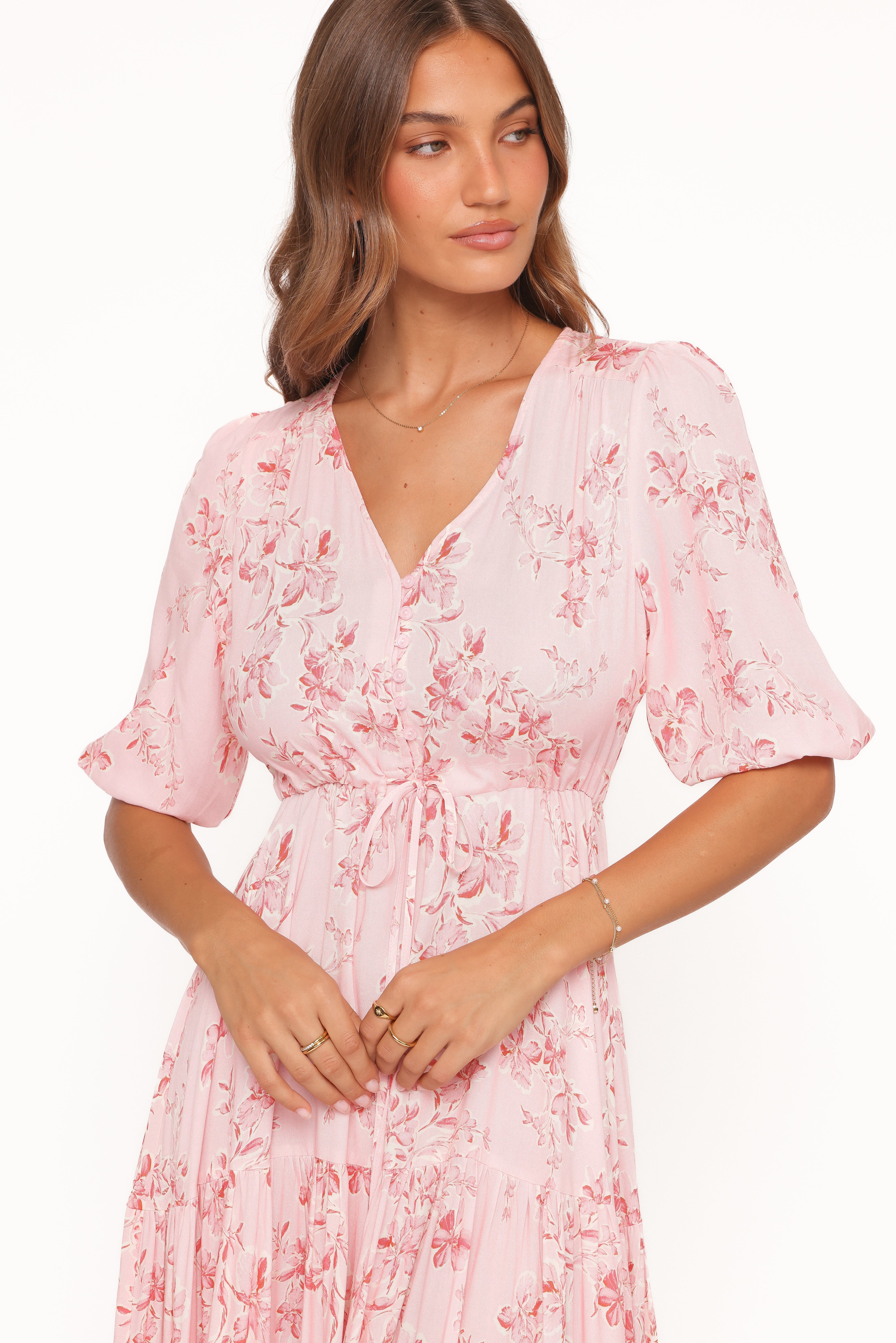 Kelda Dress Rose Pink Floral