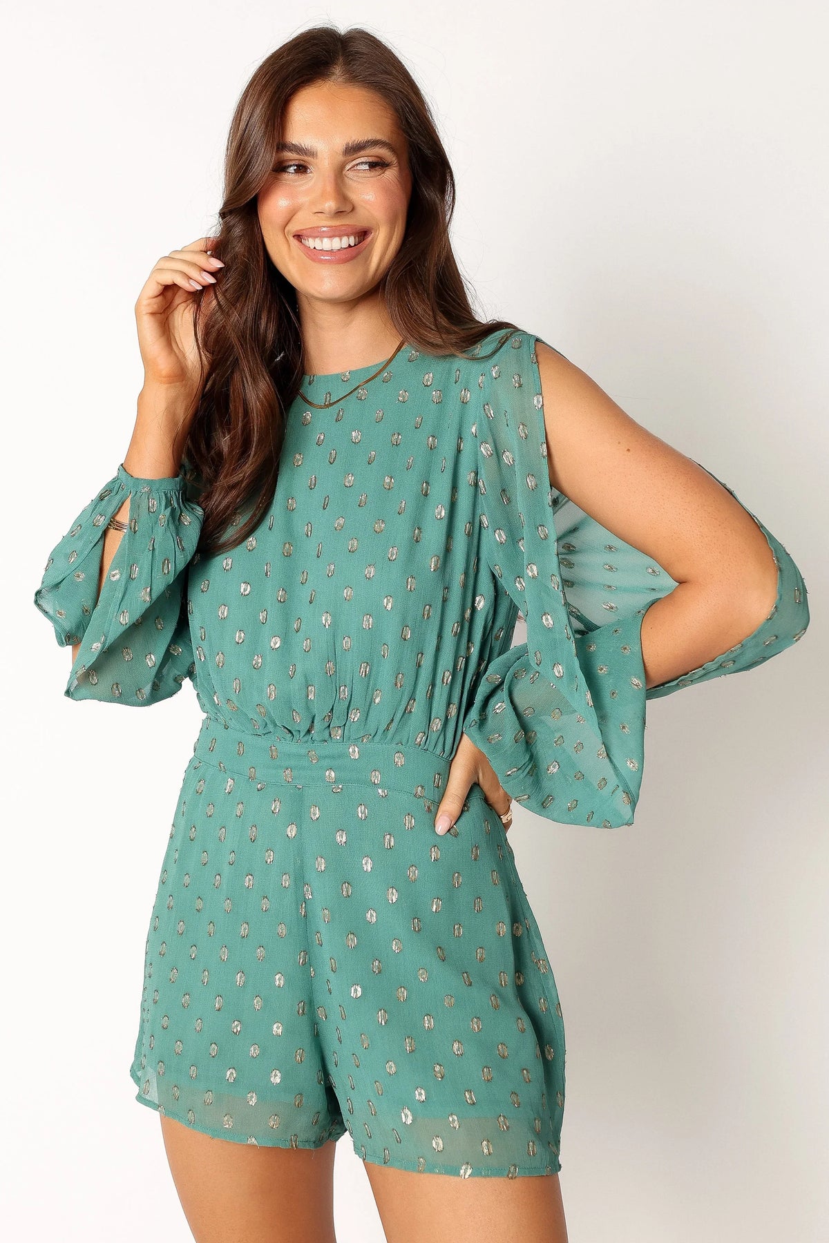 Karma Romper Teal