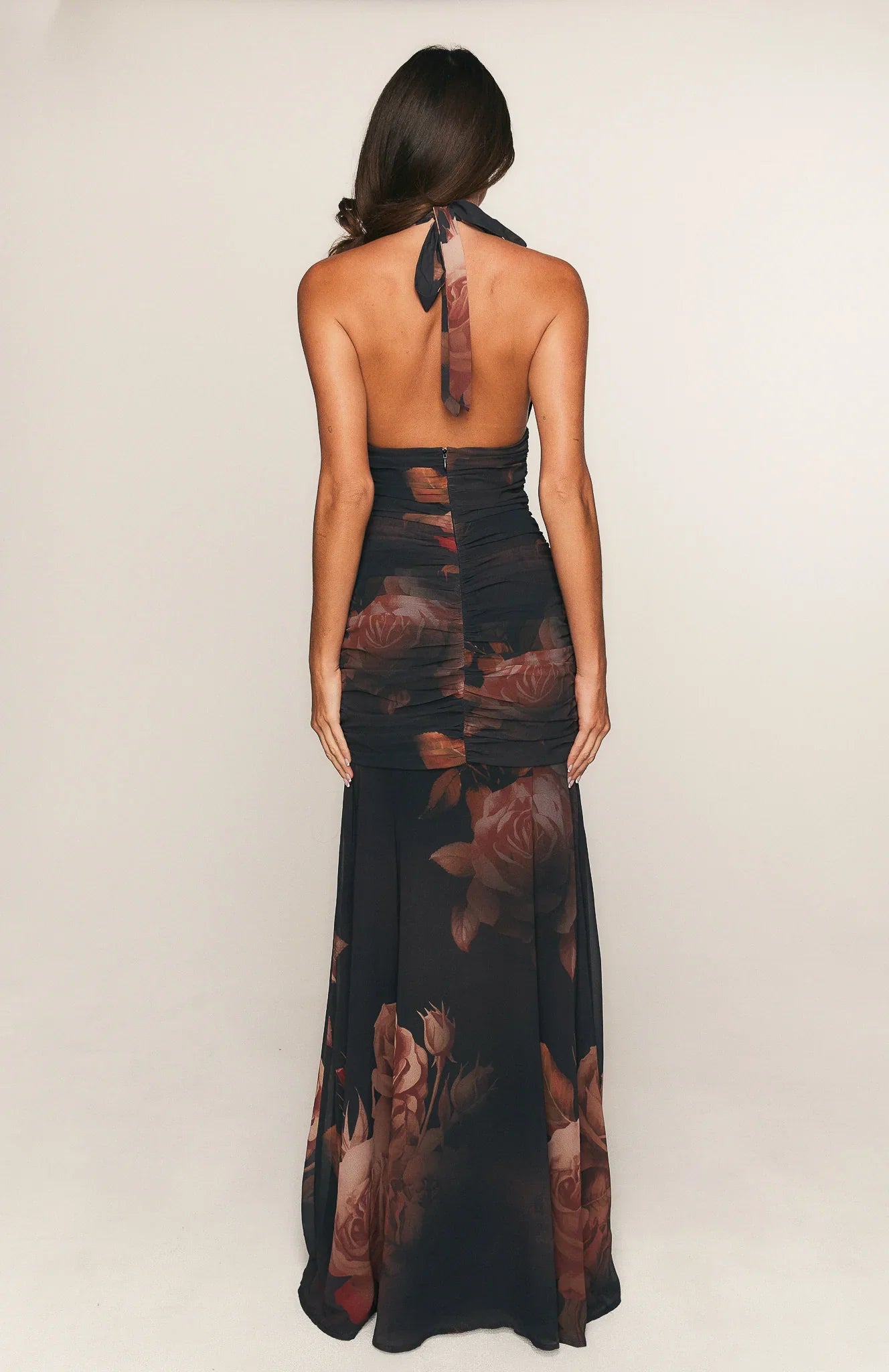 Cherish The Thought Maxi Dress Midnight Silk