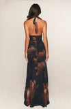 Cherish The Thought Maxi Dress Midnight Silk