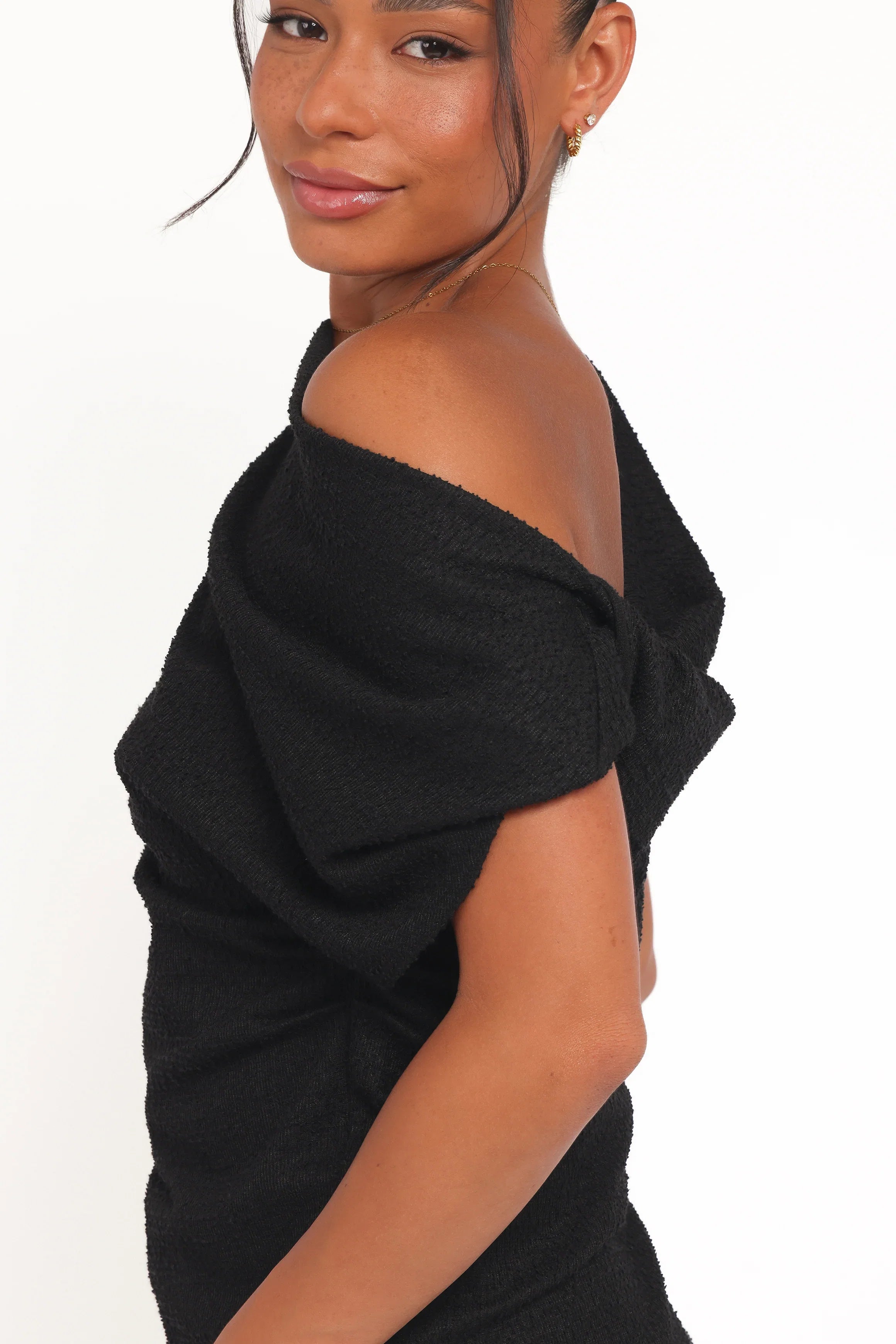 Selma Knit Top Black