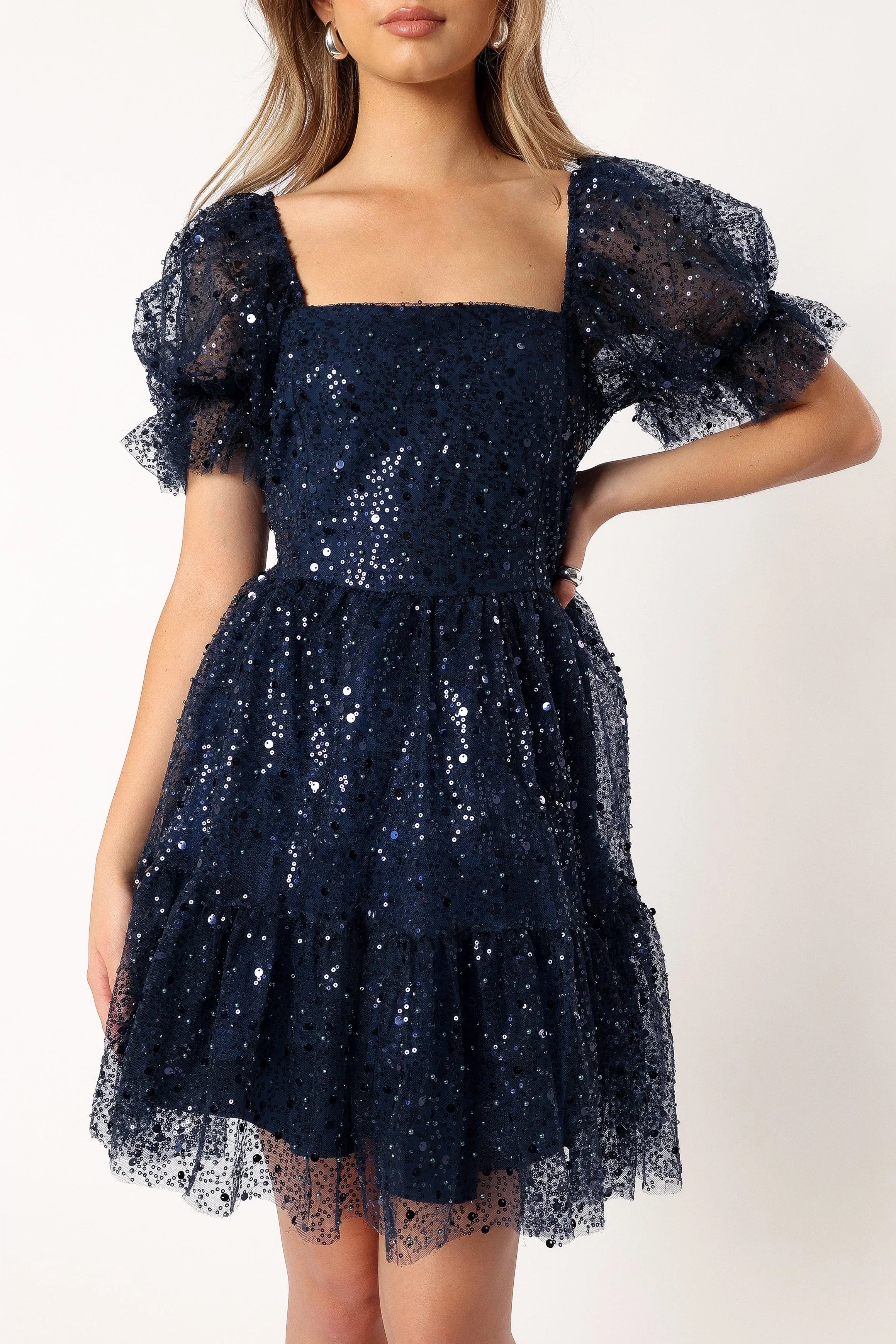 Karina Mini Dress Navy