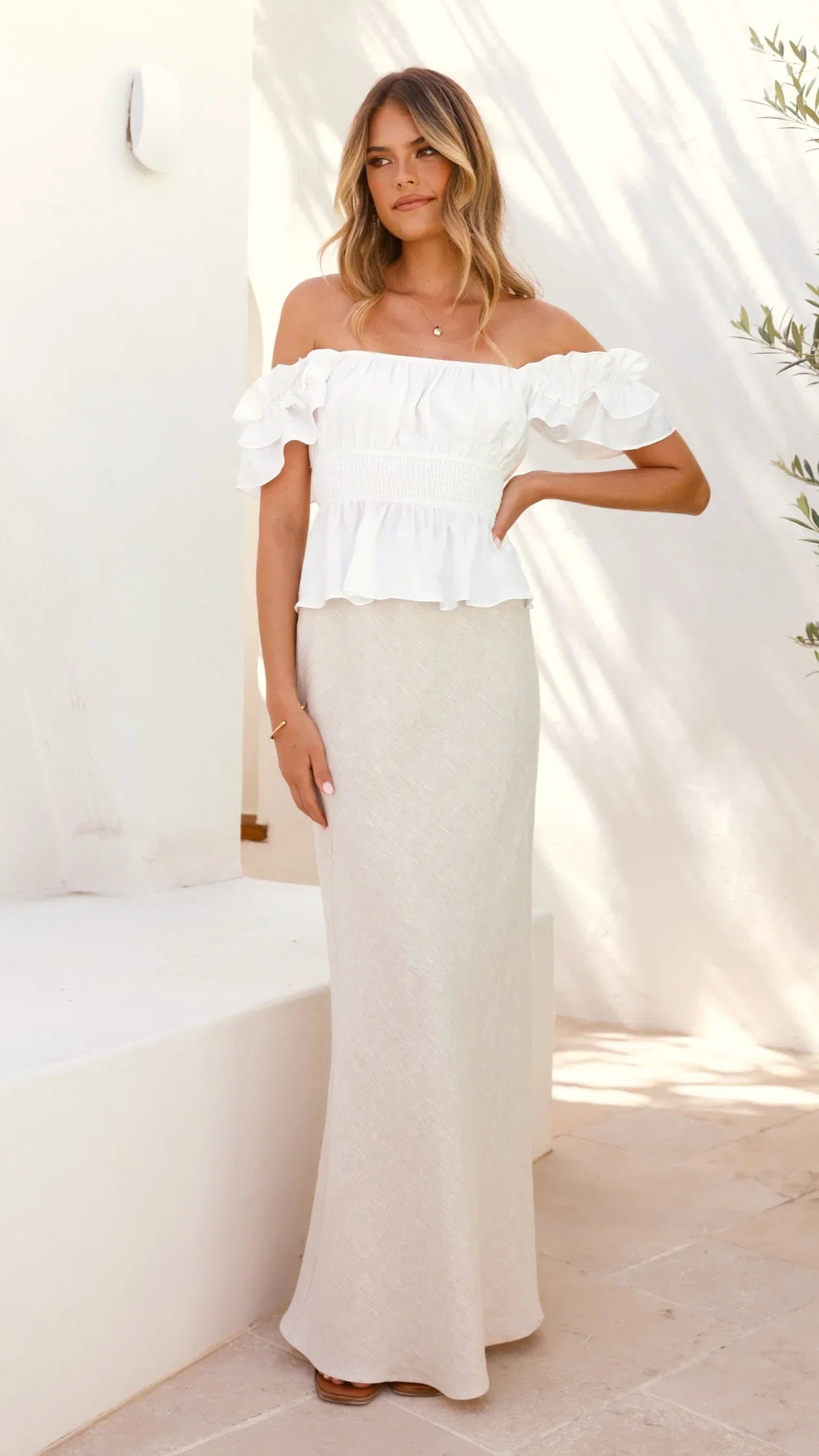 Fifi Top White