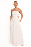 Laura Midi Dress White