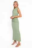 Vesper Maxi Skirt Set Sage