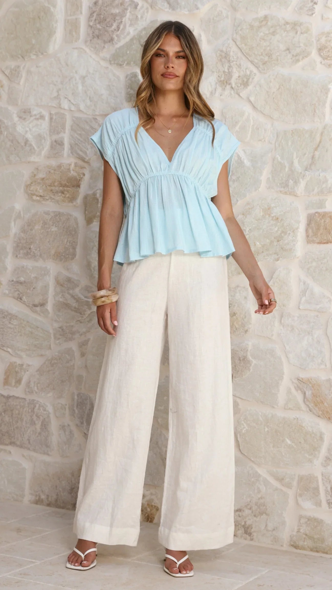Cori Top Blue