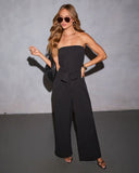 Trinah Strapless Jumpsuit