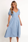 Serenade Midi Dress Blue