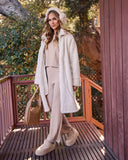 Novare Teddy Longline Coat
