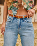 Harbor Sunset Skinny Belt