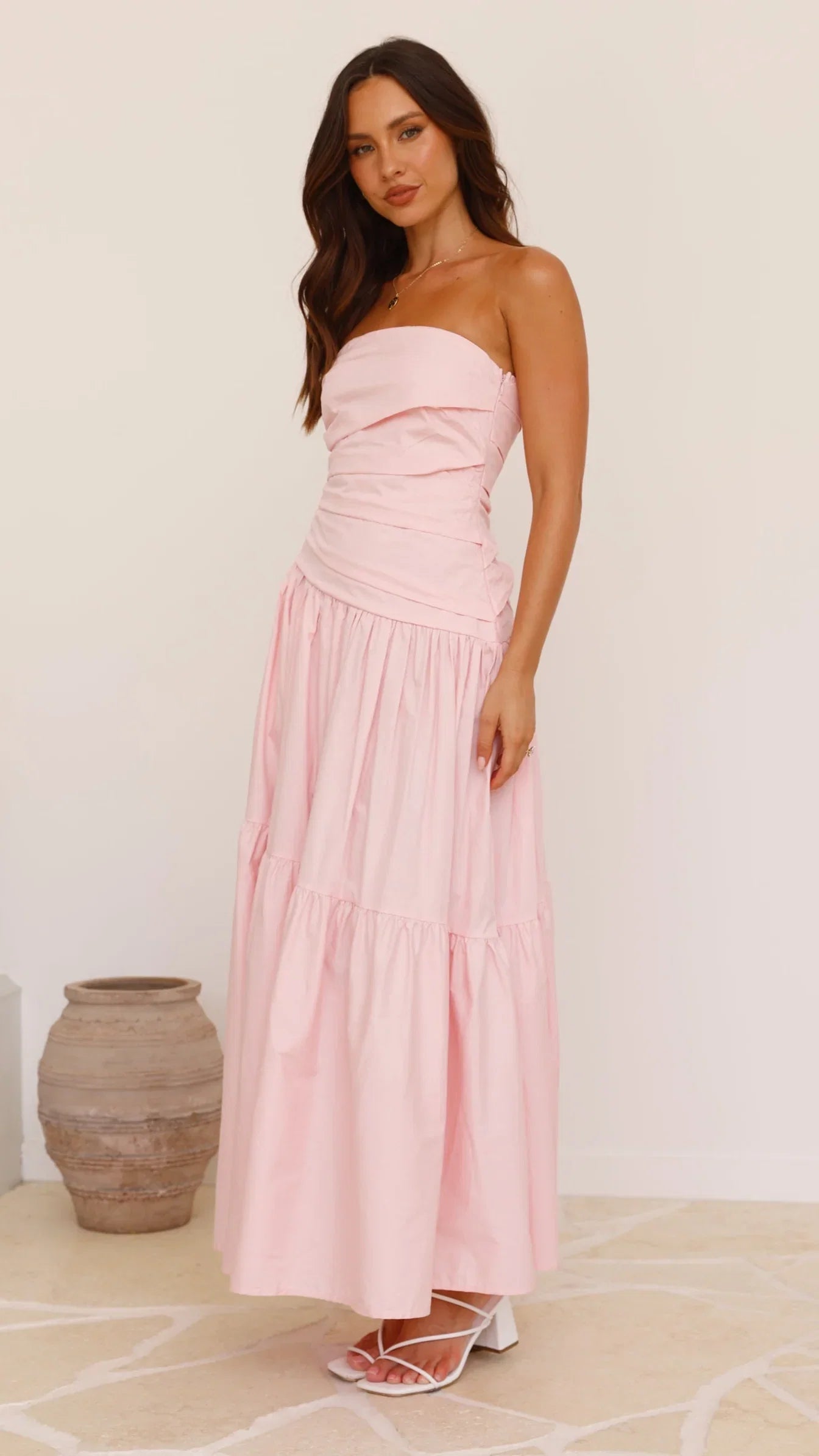 Lola Maxi Dress Pink