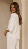 Bronnie Top White