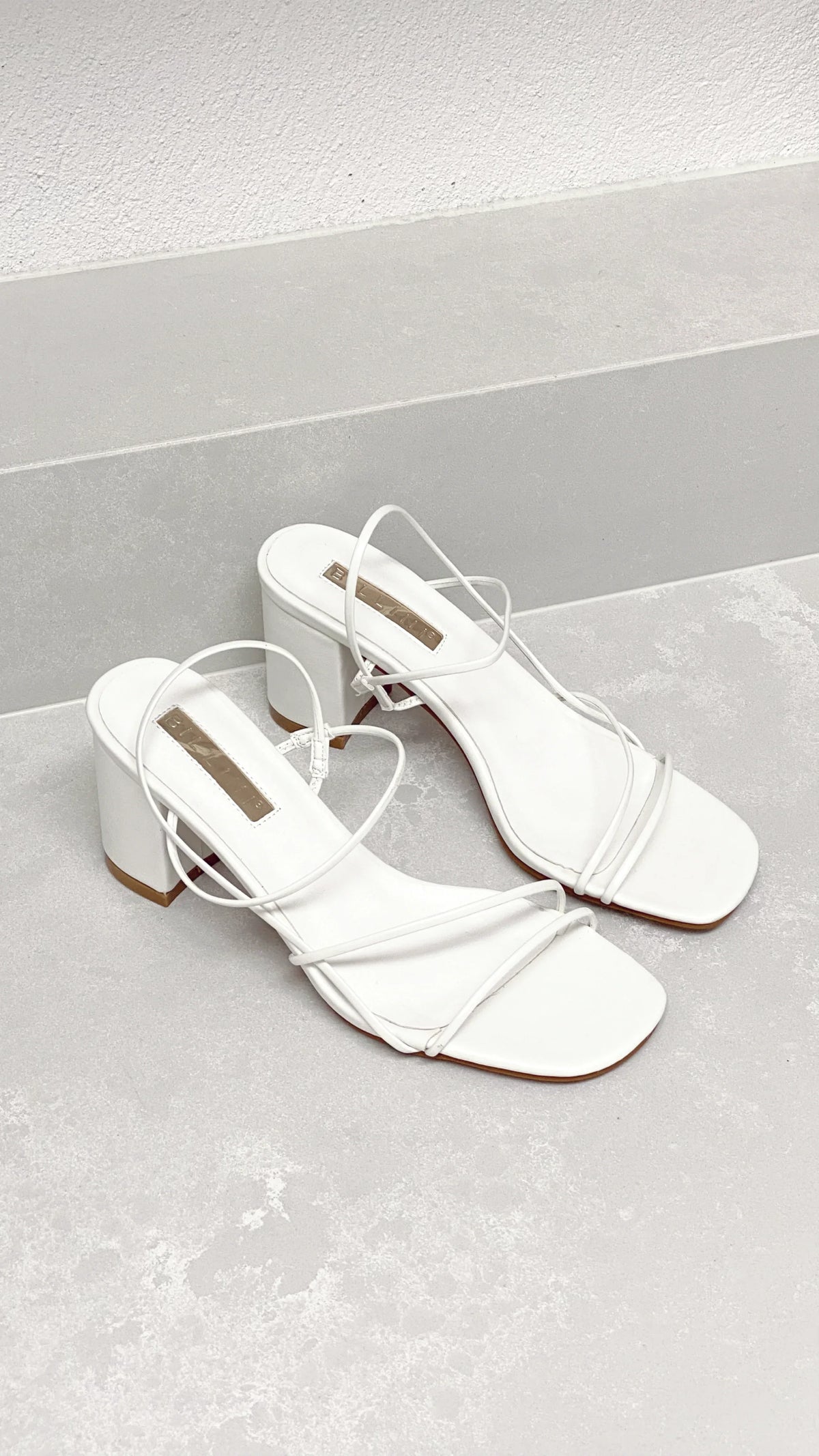 Yachi Heels White