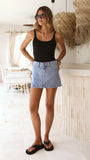 Abrand Aline Mini Skirt Jordan