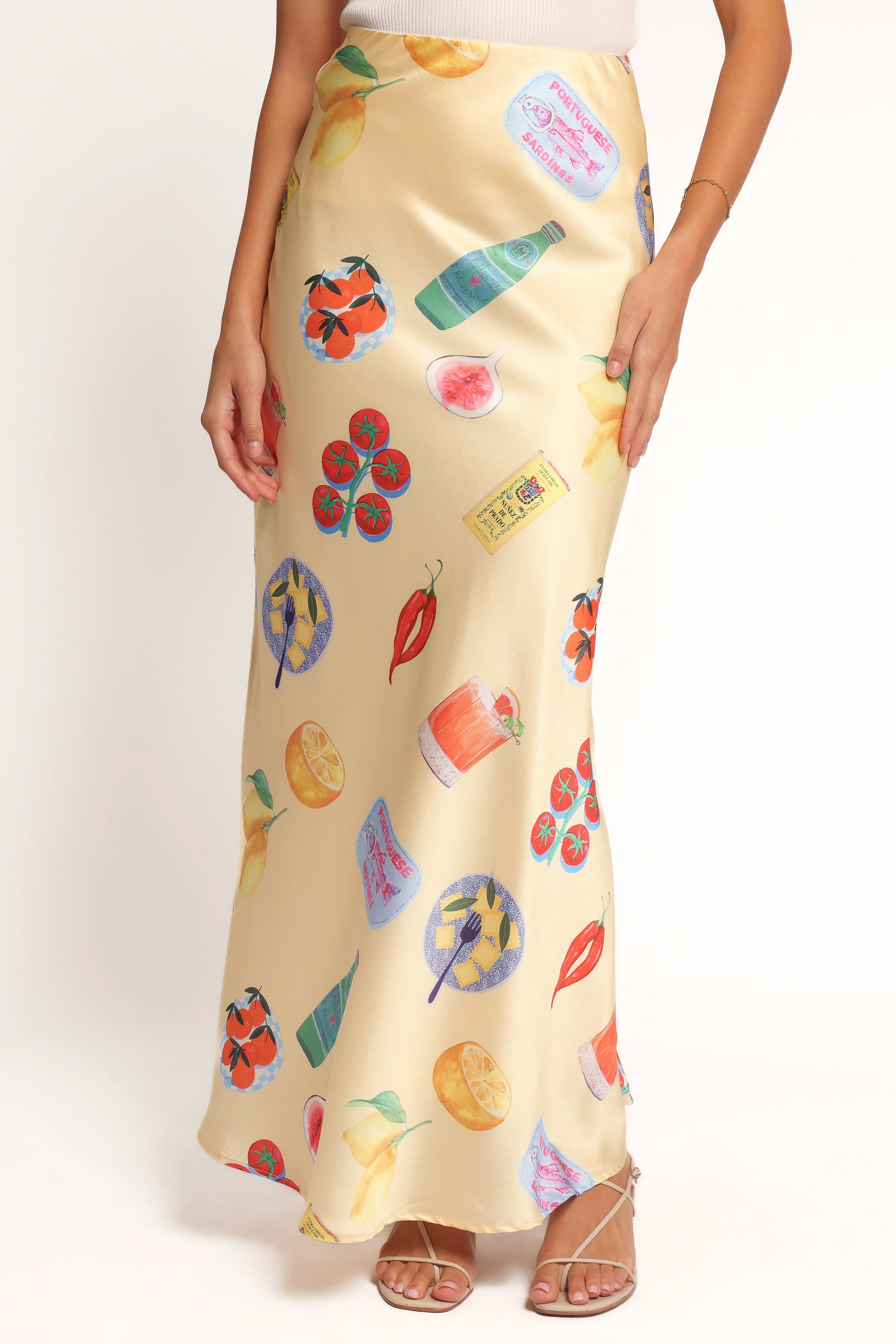 Kinsey Maxi Skirt Yellow