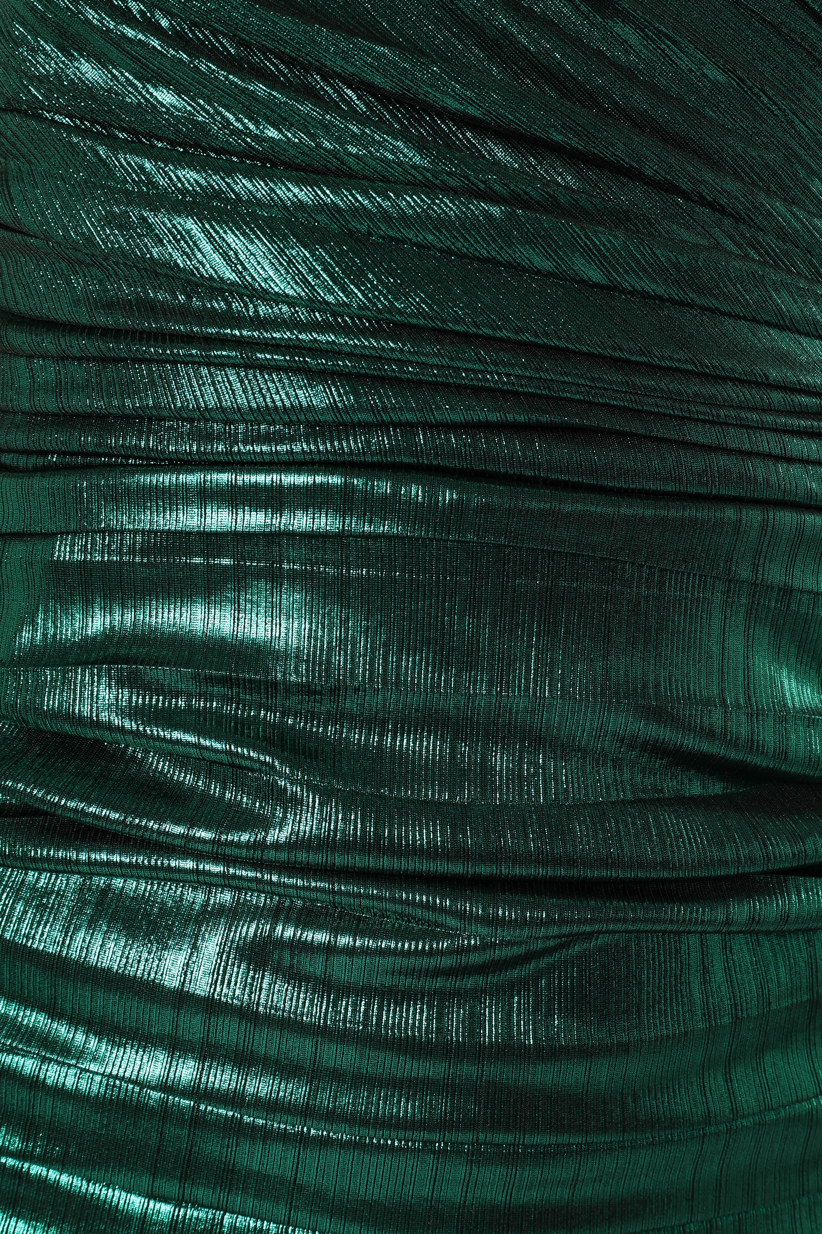 Romi Strapless Mini Dress Emerald Green