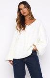 Showfern Knit Sweater Off White