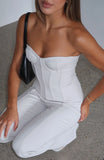 Next Chapter Strapless Bustier Bone