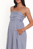 Pricilla Jumpsuit Blue Gingham