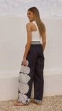 Tessa Wide Leg Pants Black