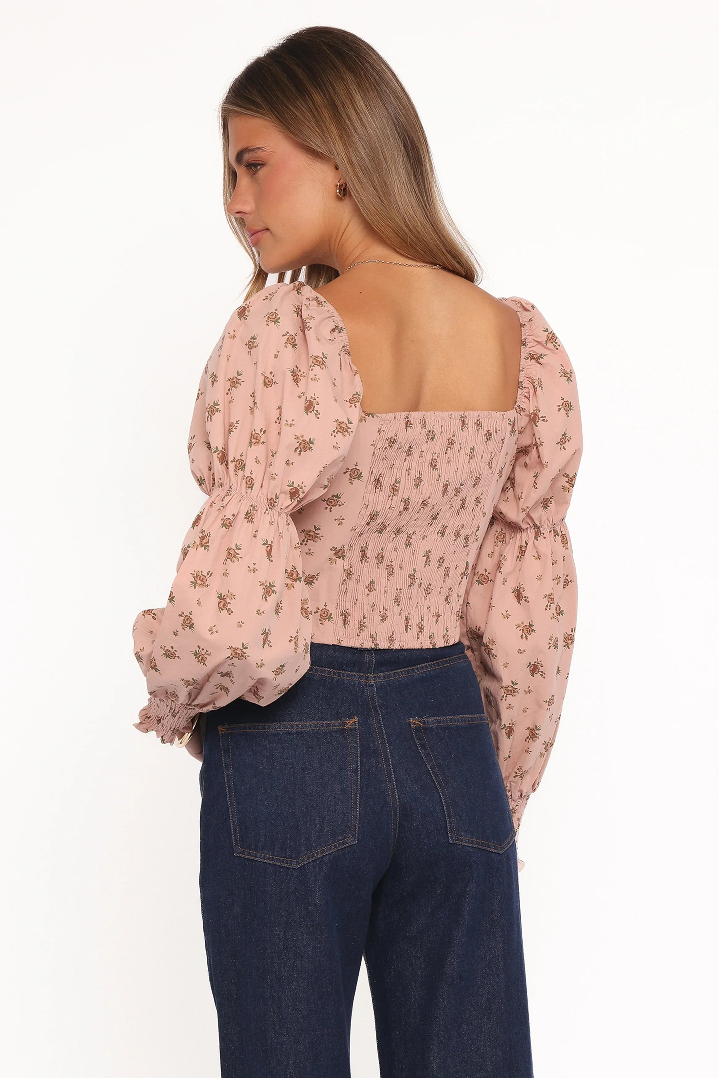 Charlene Top Pink Floral