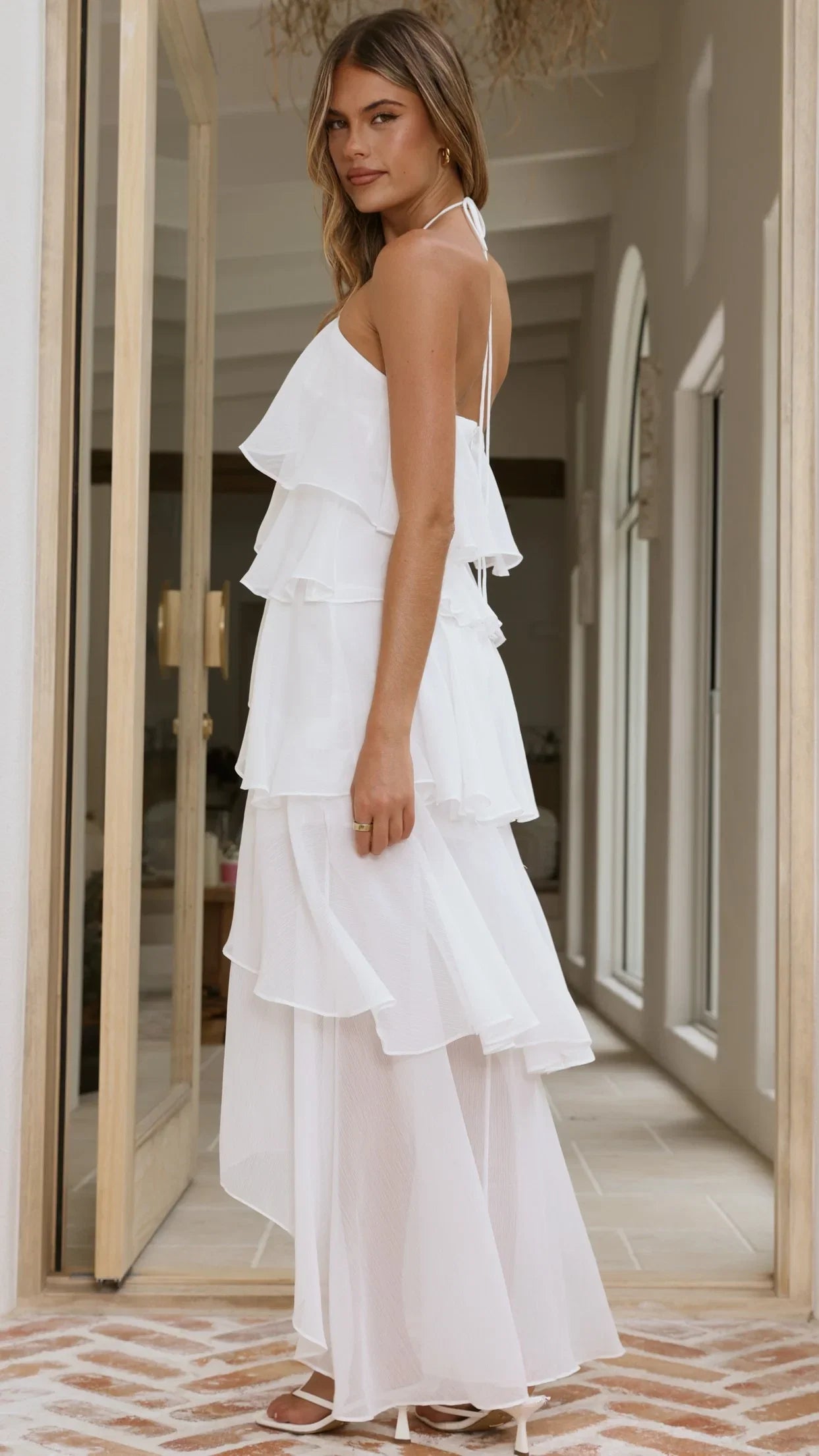 Soho Maxi Dress White