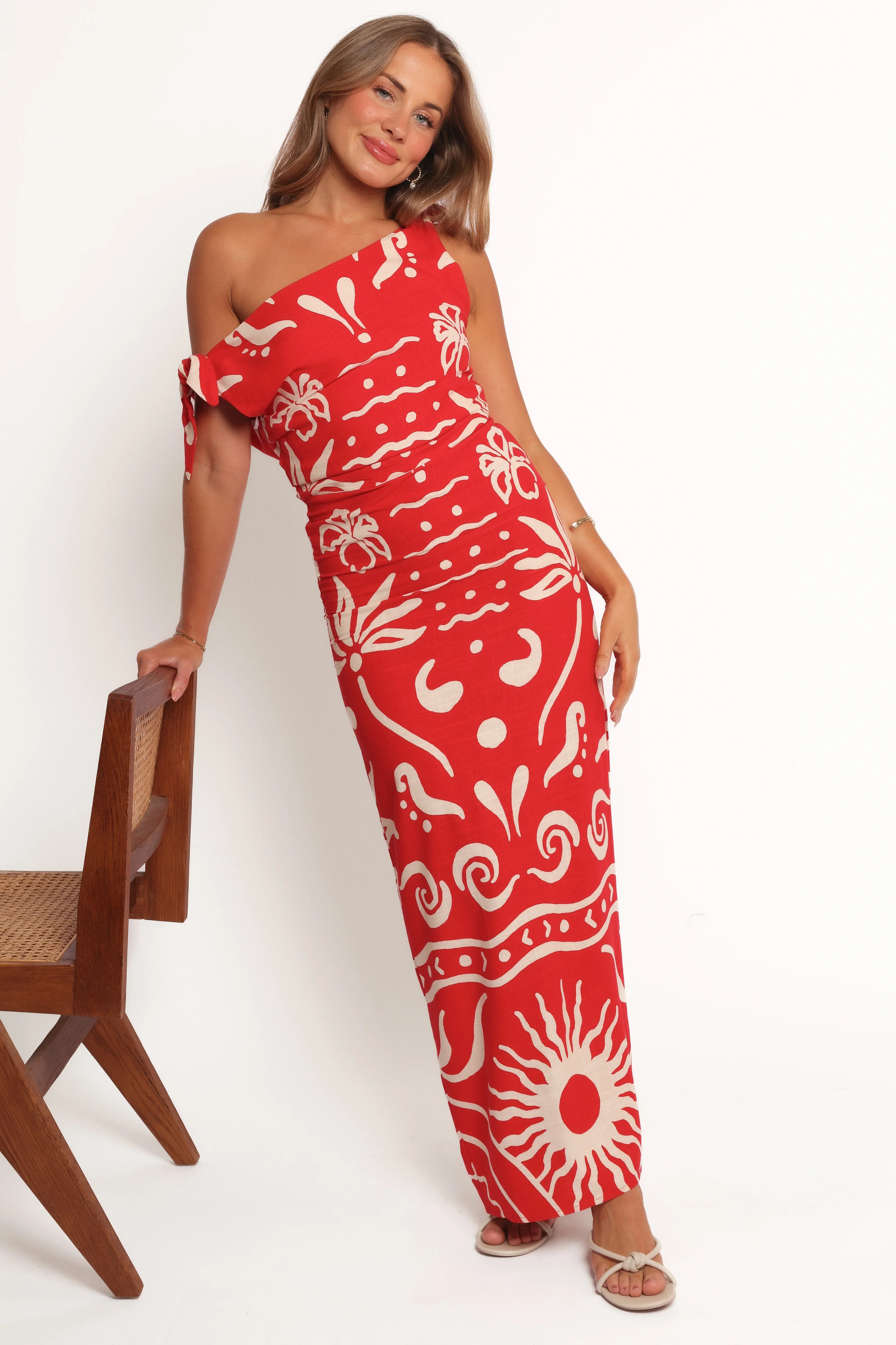 Brigid Midi Dress Sunburst