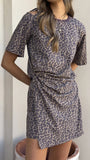 Ravina Mini Dress Leopard Print