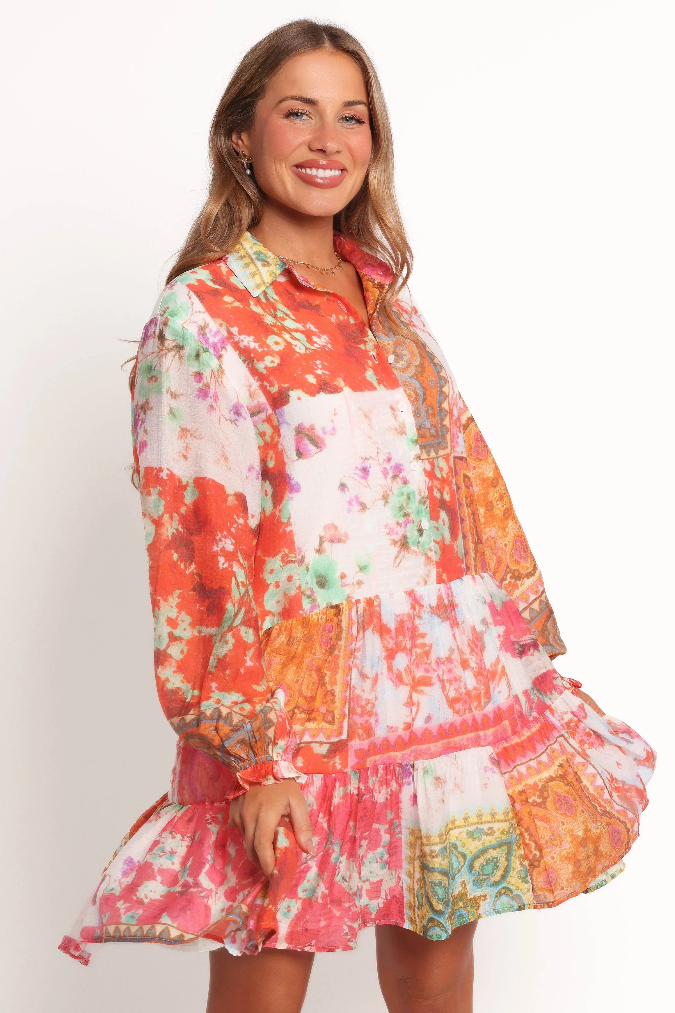 Helene Dress Patchwork